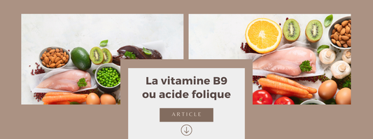 Vitamine B9 ou acide folique