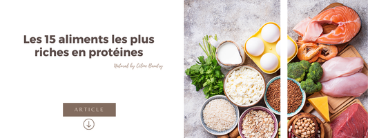Les 15 aliments les plus riches en protéines