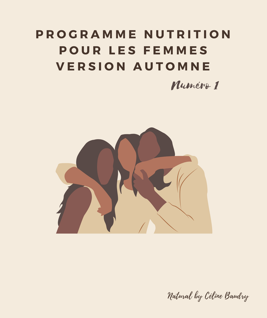 Programme nutrition femme version automne — programmes minceur et menus de saison par Céline Baudry diététicienne