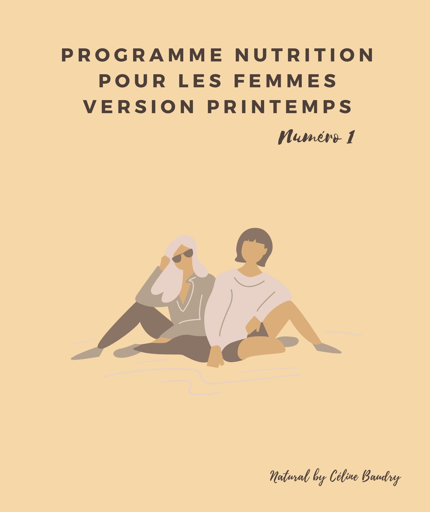 Livre nutrition femme version printemps — détox douce et menus légèreté par Céline Baudry diététicienne