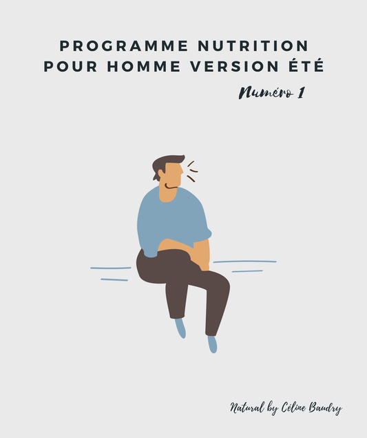Programme nutrition homme version été — programme minceur et performance masculine par Céline Baudry diététicienne